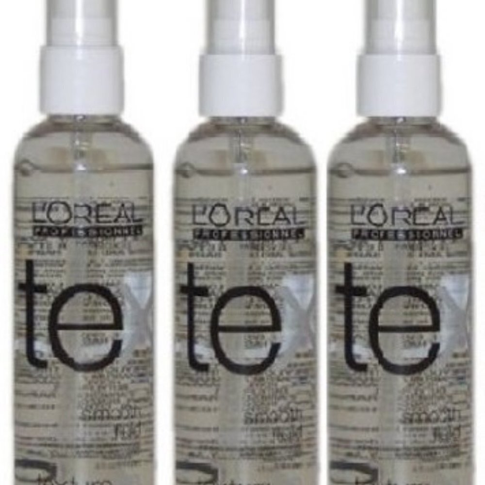 NEW L'oreal Texture Line Smooth Control Fluid Serum Bundle